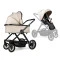 Коляска 2в1 Ninos Estrella beige black, арт. NE2024BGB