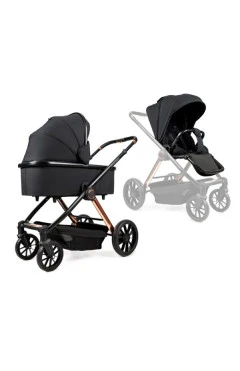 коляска 2в1 ninos estrella black gold, арт. NE2024BLG