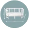 Кровать Royal Sleep Minimi 5в1 натуральный бук, арт. 4001