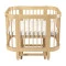 Кровать Royal Sleep Minimi 5в1 натуральный бук, арт. 4001