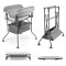 Столик для пеленания с ванночкой Kinderkraft Bubbly grey (KABUBB00GRY0000), арт. 00-00305343