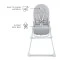 Стульчик для кормления Kinderkraft Binci light grey, арт. 00-00305331