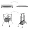 Столик для пеленания с ванночкой Kinderkraft Bubbly grey (KABUBB00GRY0000), арт. 00-00305343