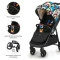 Детская коляска Kinderkraft Grande Plus happy shapes, арт. 00-00305346