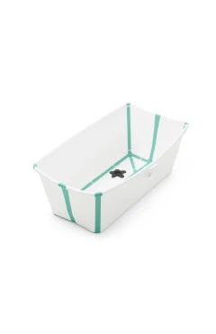 Ванночка для купания Flexi Bath цв. бело-бирюзовая (White Aqua)