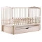 Кровать Babyroom Веселка маятник, ящик, откидной бок DVMYO-3 бук слоновая кость, арт. 622151