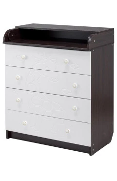 Пеленальный комод Babyroom Комод Жирафик 102x80x50  венге-белый