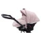 Автокресло Adamex Carlo ECO Q110 розовый, 625616