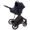 Автокресло Adamex Kite Flowers TK49 темно-синий (вензеля), 625775
