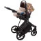 Автокресло Adamex Kite Flowers FL5 капучино (цветы), 625776
