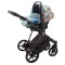 Автокресло Adamex Kite Flowers FL4 голубой (цветы), 625777