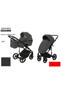Коляска 2 в 1 Adamex Mobi Air (Thermo) ECO кожа 100% SA-5
