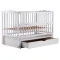 Кровать Babyroom Веселка маятник, ящик, откидной бок DVMYO-3  бук белый,  код товара: 622152