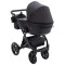 Коляска 2 в 1 Bair Kiwi Plus ECO BKP-15 черный, арт. 680894