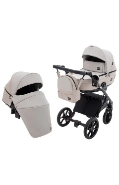 Коляска 2 в 1 Bair Kiwi Plus ECO BKP-32/33 бежевий / капучино, арт. 680898