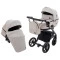 Коляска 2 в 1 Bair Kiwi Plus ECO BKP-32/33 бежевий / капучино, арт. 680898