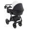 Коляска 2 в 1 Bair Kiwi Plus ECO BKP-51/15 белый / черный, арт. 680899
