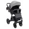 Коляска 2 в 1 Bair Kiwi Plus ECO BKP-21/15 серый / графит, арт. 680900