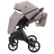 Коляска 2 в 1 Bair Kiwi Plus Soft BKP-455 капучино, арт. 680906
