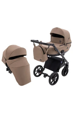 Коляска 2 в 1 Bair Kiwi Plus Soft BKP-857 темный капучино, арт. 680907