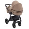 Коляска 2 в 1 Bair Kiwi Plus Soft BKP-857 темный капучино, арт. 680907