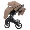 Коляска 2 в 1 Bair Kiwi Plus Soft BKP-857 темный капучино, арт. 680907