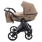 Коляска 2 в 1 Bair Kiwi Plus Soft BKP-857 темный капучино, арт. 680907