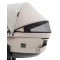 Коляска 2 в 1 для двійні Bair Kiwi DUO ECO BKD-32/33 бежевий / капучіно, арт. 681042