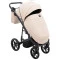 Коляска 2 в 1 Adamex Mobi Air Thermo New ECO SA-8 бежевый, бежевый, 681090