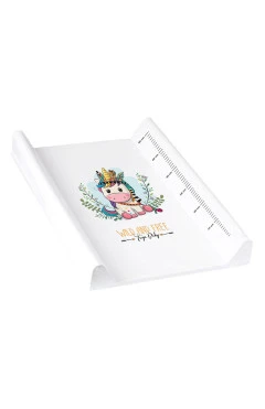 Пеленальна дошка жорстка Tega WILD & FREE Changing Pad UNICORN DZ-009-103-JEDNOROŻEC white (білий)
