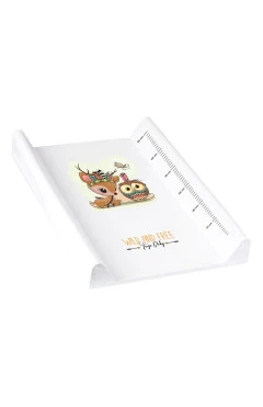 Пеленальна дошка жорстка Tega WILD & FREE Changing Pad LITTLE DEER DZ-009-103-JELONEK white (білий)