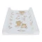 Пеленальная доска жесткая Tega TEDDY BEAR Changing Pad 70x50 cm MS-009-118 white pearl (белый), 681420