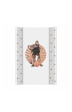 Пеленальна дошка жорстка Ceba Baby Hard changing mat short (50x70 cm) W-216-000-735 basic bulldog