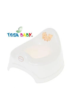 Горшок Tega TEDDY BEAR Potty MS-001-118 white pearl (белый), арт. 681404