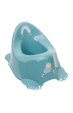 Горшок с антискользящим покрытием Tega METEO ME-001-165 turquoise (бирюзовый), арт. 681280