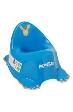 Горшок с антискользящим покрытием Tega Monsters MN-001-126 blue (голубой), арт. 681255
