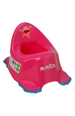 Горщик з антиковзним покриттям Tega Monsters MN-001-127 pink (рожевий), арт. 681256