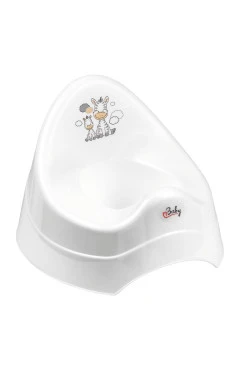 Горщик Maltex Zebra Chamber pot 6500_60 white (білий)