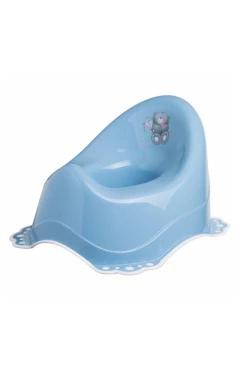 Горшок Maltex Bear 4064_36 с антискользящим покрытием голубой, арт. 681175