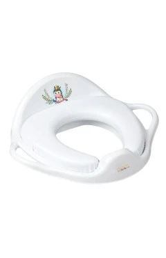 Накладка на унитаз мягкая Tega WILD & FREE Unicorn DZ-020-103 белая, арт. 681309