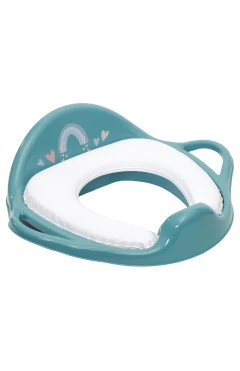 Накладка на унитаз мягкая Tega METEO ME-020-165 turquoise (бирюзовый), арт. 681283