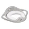 Накладка на унитаз мягкая Maltex Zebra Padded toilet trainer seat 6181_90 gray (серый), 681209