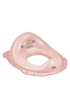Накладка на унитаз Maltex Zebra 2-component trainer seat 6463_41 pink (розовый), арт. 681204