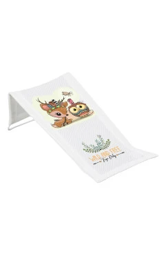 Горка для купания 3D мембрана Tega WILD & FREE Deckchair LITTLE DEER DZ-026-103-JELONEK белая, арт. 681323