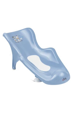 Гірка для купання Maltex Zebra 6654_35 з антиковзним ковриком голуба, арт. 681223