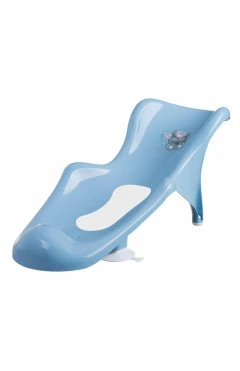 Горка для купания Maltex Bear Bath с антискользящим ковриком 1940_36 голубая, арт. 681193