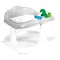 Кресло для купания с игрушкой Maltex Bath seat PANDA with a toy 6204_90 gray (серый), 681240