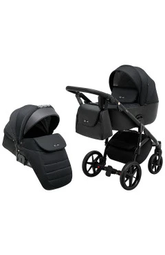 Коляска 2 в 1 Adamex Nola PS-1 черный, арт. 681126