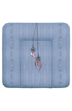 М'який пеленальний матрац Ceba Baby Soft medium 75x72 см denim dream catcher blue, арт. 681579