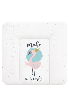 Повивальний матрац м'який Ceba Baby Soft medium changing mat (75x72 cm) SCHA-144-112-569 schnucky flamingo
